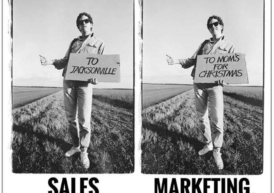 Marketers are smart losers.